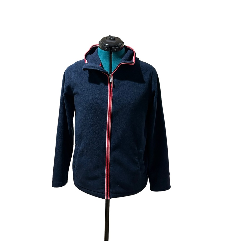 Lands End 90s zipper jog hoodie. Good condition. Normal wear.